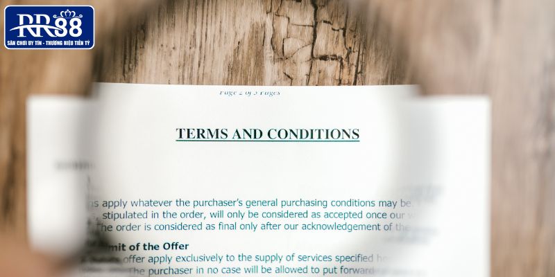 Các quy định tham gia khuyến mãi RR88