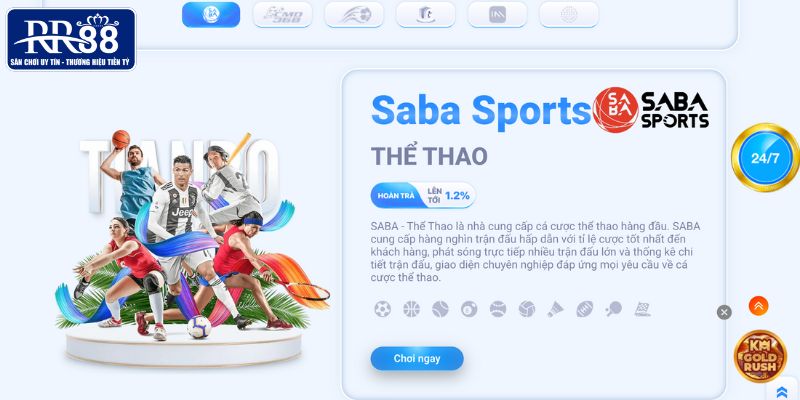 Đặt cược thể thao RR88 siêu hay